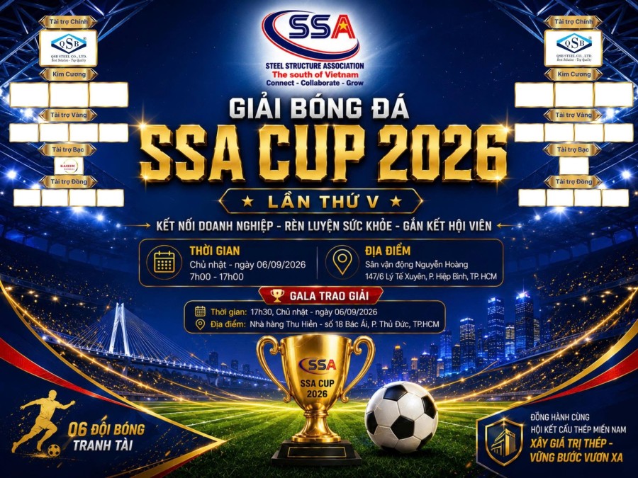 ⚽ GIẢI BÓNG ĐÁ SSA CUP 2026 – LẦN THỨ V