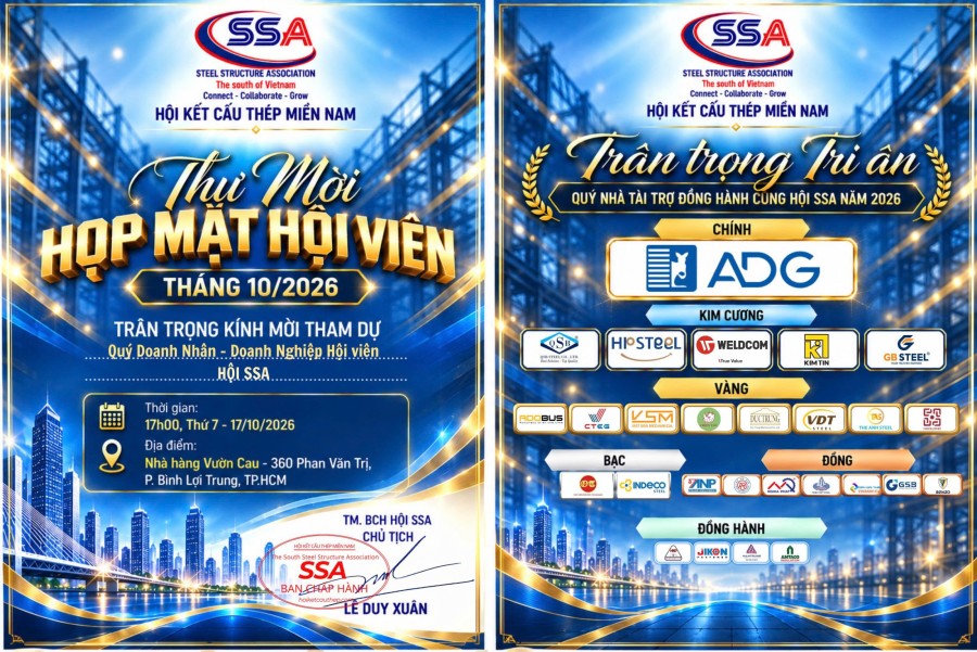 🎊🎊 THƯ MỜI HỌP MẶT HỘI VIÊN SSA – THÁNG 10/2026 🎊🎊