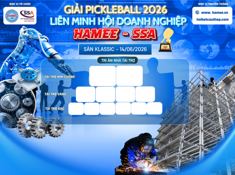 GIẢI PICKLEBALL 2026 - LIÊN MINH HỘI DOANH NGHIỆP HAMEE – SSA
