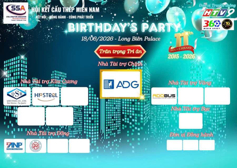 SỰ KIỆN CHÀO MỪNG SINH NHẬT HỘI 11TH