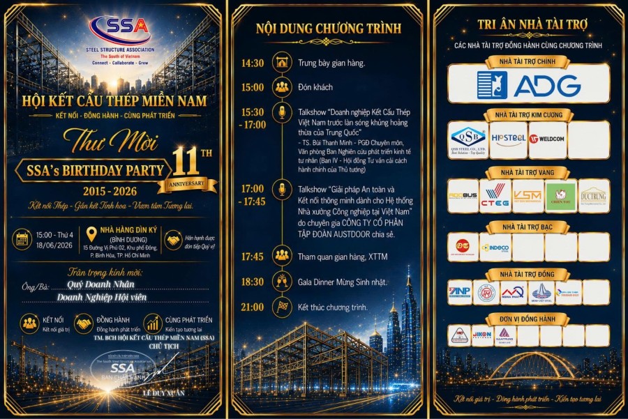 👑 👑 THƯ MỜI THAM DỰ & TRƯNG BÀY TẠI "SINH NHẬT HỘI 11TH"