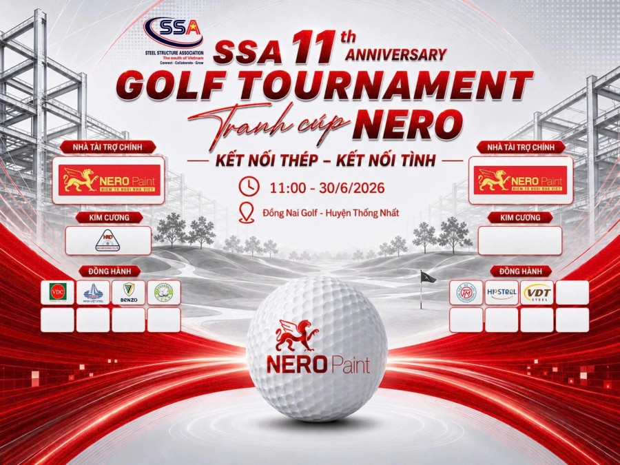 🏌️⛳ SSA 11TH ANNIVERSARY GOLF TOURNAMENT - Tranh Cúp NERO PAINT