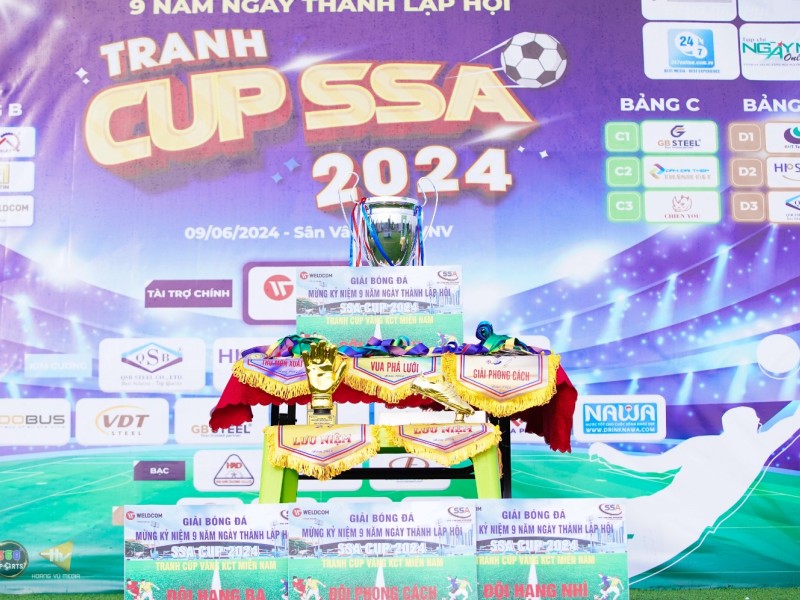 GIẢI BÓNG ĐÁ SSA CUP 2024 - MỪNG SINH NHẬT HỘI 9th