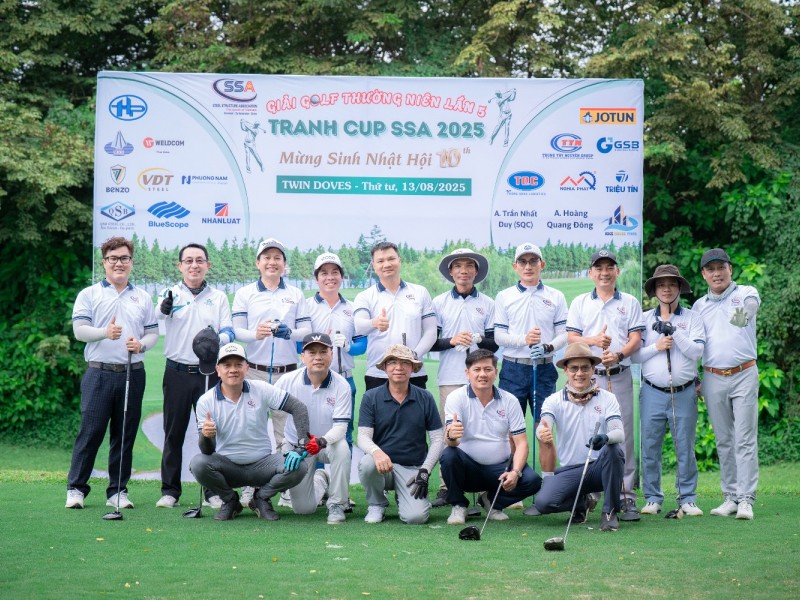 GIẢI GOLF THƯỜNG NIÊN LẦN 5 - TRANH CUP SSA 2025 - MỪNG SINH...
