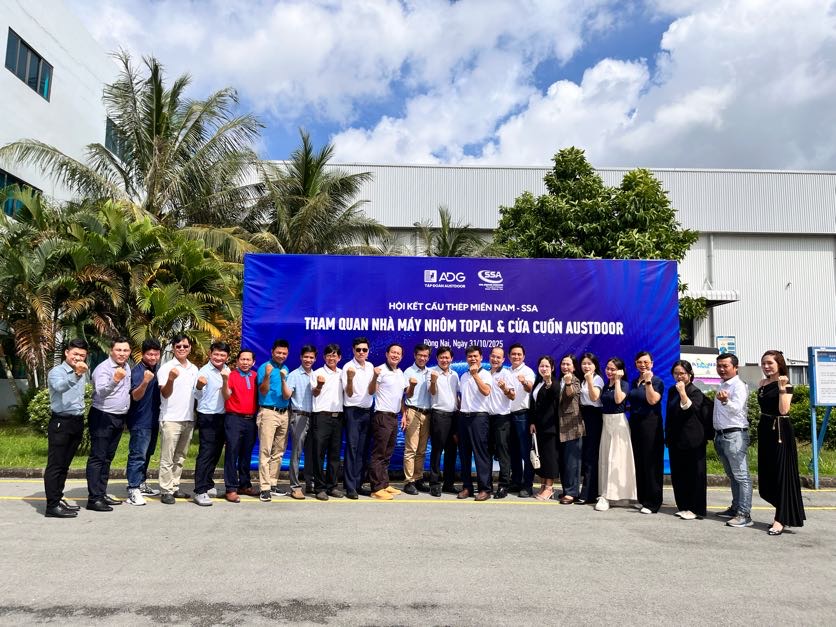 🎉 HỘI KẾT CẤU THÉP MIỀN NAM (SSA) THAM QUAN NHÀ MÁY & HỌP MẶT HỘI VIÊN THÁNG 10/2025 🎊